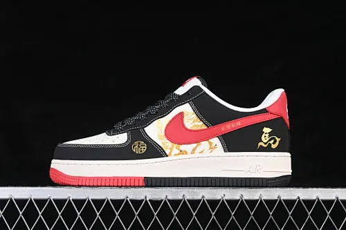 All Categories Nk Air Force 1 Air Force Series Nk Air Force 1 Low Air Force Low Nike Air Force 1'07 Low Year of the Horse Limited National Style Theme Air Force One Low Casual Sneakers QW5288-121